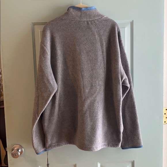 Vintage 90s Old Navy Half Zip Fleece Pockets - Picture 4 of 4